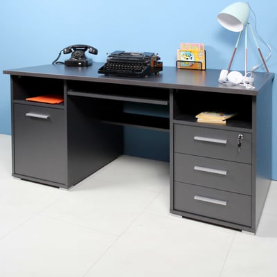 Bureau Beagle 145cm - anthracite