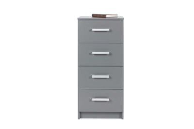 Caisson à tiroirs Eden 4 tiroirs - gris graphite Caisson à tiroirs Eden 4 tiroirs - gris graphite