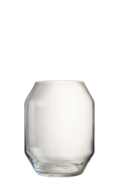Vase lilou verre transparent small