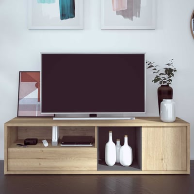 Meuble tv Frame 177cm - chêne clair Meuble tv Frame 177cm - chêne clair