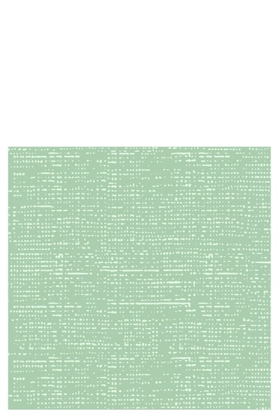 Paquet 12 serviettes papier aspect tissu vert pastel large Paquet 12 serviettes papier aspect tissu vert pastel large