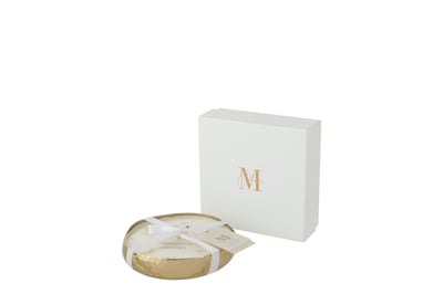 Bougie parfumee livia metal or medium