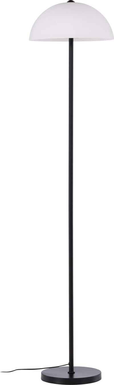 Lampadaire Ferrand Venture Design - Verre et fer noir - 35x155x35 cm
