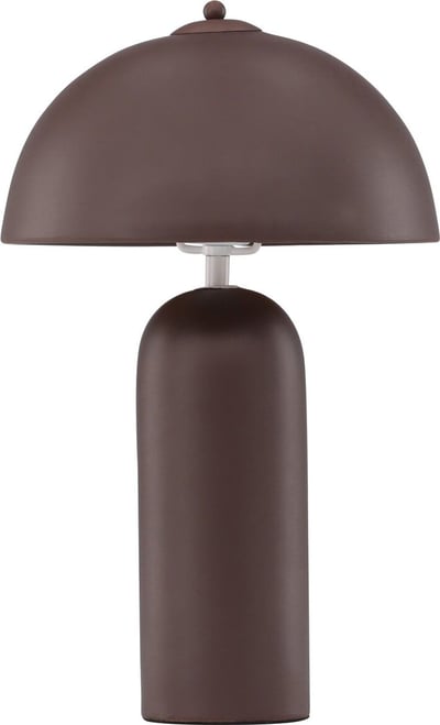 Lampe de table Corello Venture Design en pierre brun 28x45x28 cm