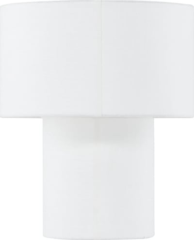 Lampe de table Globia Venture Design - Lin Blanc - 40x35x35cm