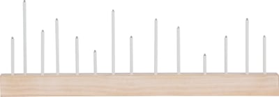 Lampe de Table Kungsberget Venture Design - MDF Blanchi - L 6 x H 24 x l 77 cm