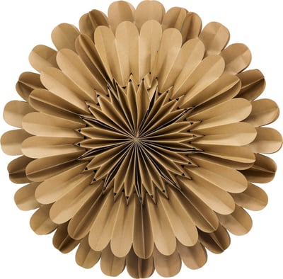 Lampe suspendue Järvsön Ø60 Venture Design - Papier marron