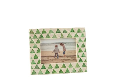 Cadre photo nuye mosaique/mdf vert 10x15cm Cadre photo nuye mosaique/mdf vert 10x15cm