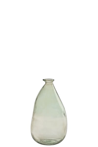 Vase cleo verre vert d'eau
