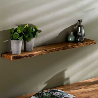 Tablette murale Macy 120cm - acacia