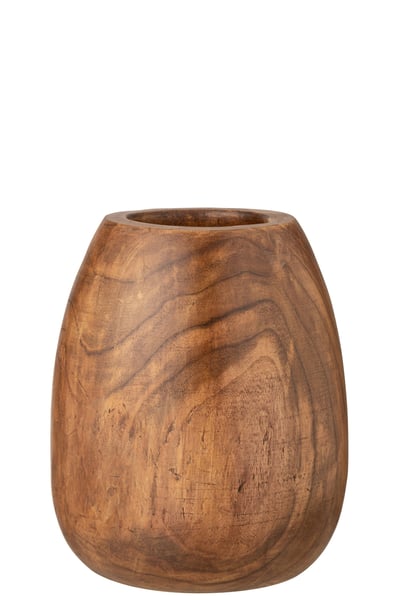 Pot paulownia brun medium