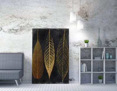 Majestic Tableau décoratif sur toile | Cadre en bois | 50 x 70 cm