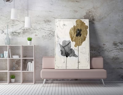 Majestic Tableau décoratif sur toile | Cadre en bois | 50 x 70 cm