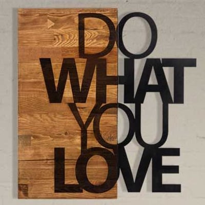 Enzo Accessoire mural décoratif en bois | Cadre en bois | 54 x 58 cm