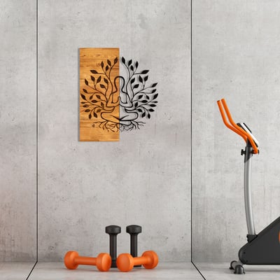 Enzo Accessoire mural décoratif en bois | Cadre en bois | 48 x 58 cm Enzo Accessoire mural décoratif en bois | Cadre en bois | 48 x 58 cm