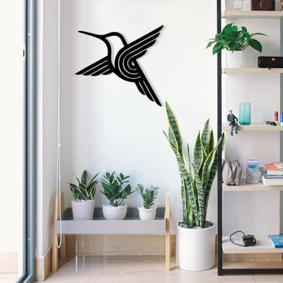Enzo Accessoire mural décoratif en métal | 100 % métal | 54 x 50 cm