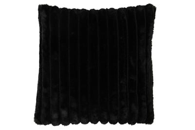 Coussin corduroy polyester noir Coussin corduroy polyester noir