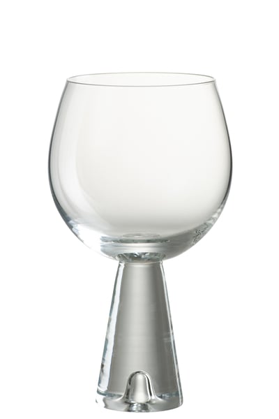Verre a vin dean verre transparent