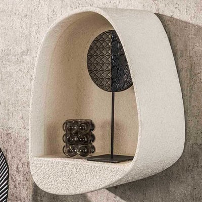 Goutte Etagère murale 46 cm -marbre composite