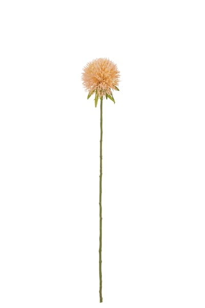 Fleur allium plastique rose peche s Fleur allium plastique rose peche s