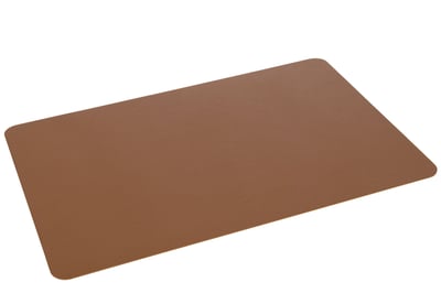 Set de table rectangle pvc cognac