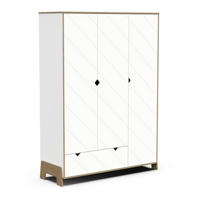 Armoire Albizia | 137,7 x 50 x 188,1 cm | Blanc Armoire Albizia | 137,7 x 50 x 188,1 cm | Blanc