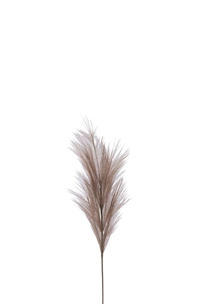Branche plumeau plastique brun fonce small Branche plumeau plastique brun fonce small