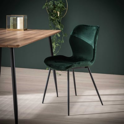 Chaise de salle à manger Vince - vert