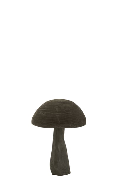 Champignon en bois noir small