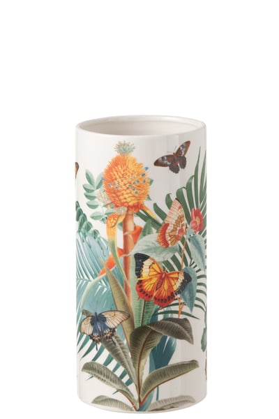 Vase papillons dolomie mix small Vase papillons dolomie mix small