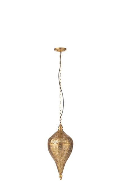 Lampe suspendue goutte metal or small Lampe suspendue goutte metal or small