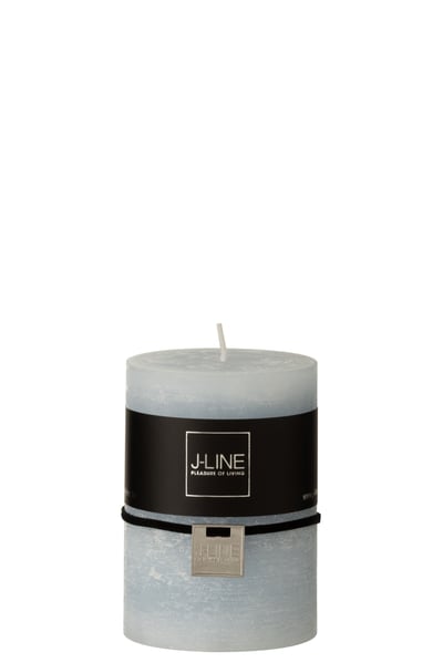 Bougie cylindrique bleu clair m 39h Bougie cylindrique bleu clair m 39h