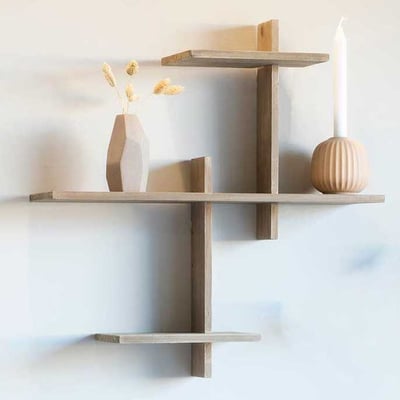 Etagère murale en pin naturel - Ovada Shelf