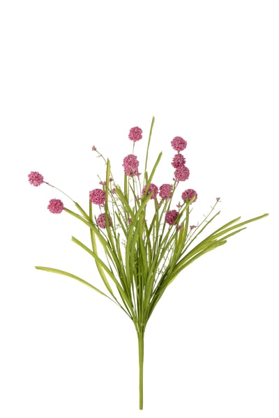 Branche mauve sanicle artificiel rose