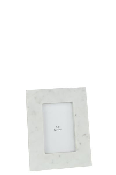 Cadre photo 10x15 mabre blanc small Cadre photo 10x15 mabre blanc small