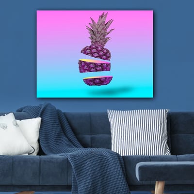 Espoir Peinture sur toile | 100 anvas et cadre en bois | 70x100cm