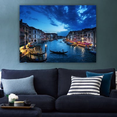 Peinture sur toile Espoir | 100 anvas et cadre en bois | Multicolore