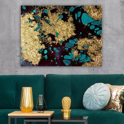 Espoir Peinture sur toile | Multicolore | 100 anvas et bois