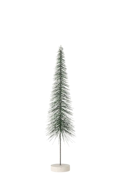Sapin de noël décoratif neige plastique vert small Sapin de noël décoratif neige plastique vert small