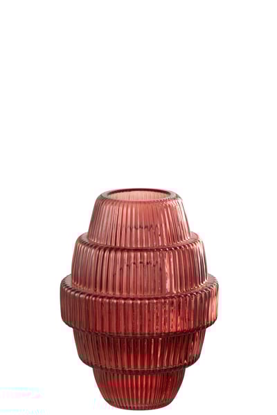 Vase max verre rouge small Vase max verre rouge small