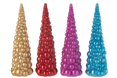 Sapin de noel boules resine mix large assortiment de 4 Sapin de noel boules resine mix large assortiment de 4