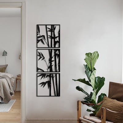 Artepera Accessoire mural décoratif en métal | 100 % ACIER | 45 x 45 cm