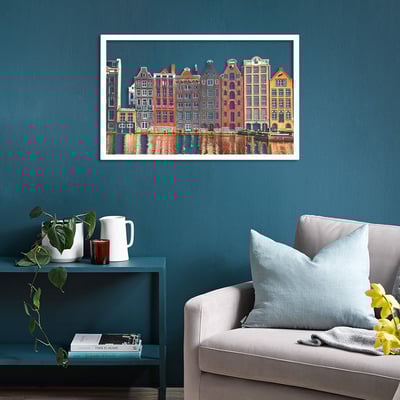 Artepera Accessoire mural décoratif en métal | 100 % ACIER | 45 x 70 cm