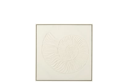 Peinture coquille acrylique/toile blanc