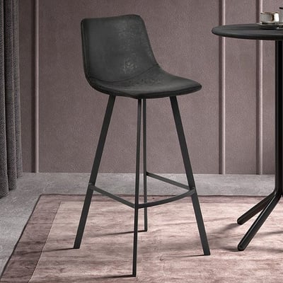 Tabouret de bar Ozan 88cm - noir Tabouret de bar Ozan 88cm - noir