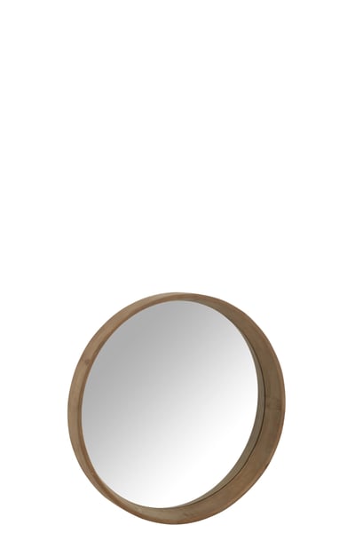 Miroir mural wall mirror s mdf beige clair small