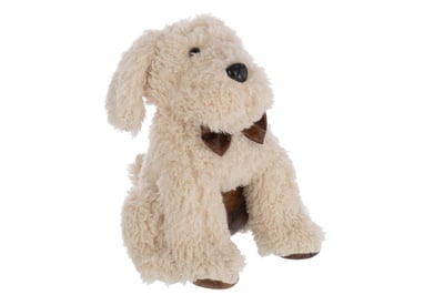 Cale-porte chien polyester beige clair