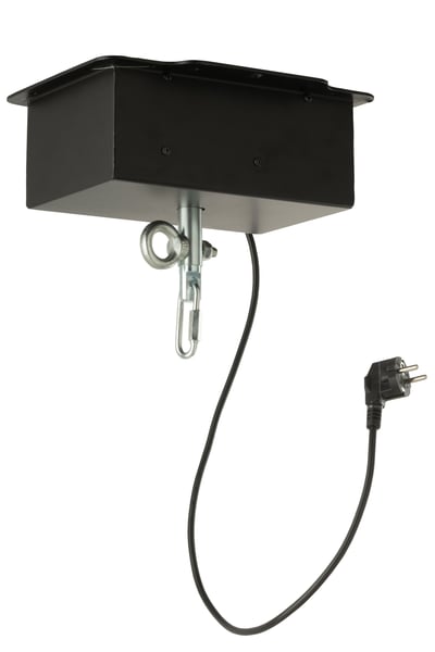 Ball monitor acier noir