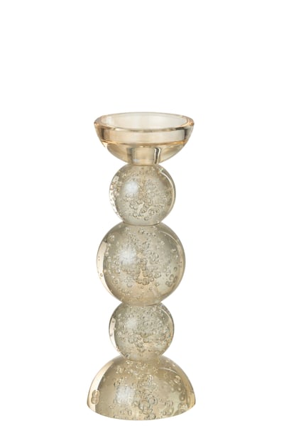 Chandelier verre champagne small