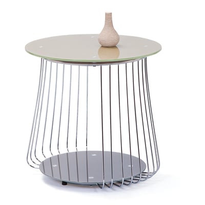 Table d'appoint Riva ø50cm - cappuccino Table d'appoint Riva ø50cm - cappuccino